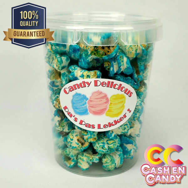 Popcorn Blauw 05 Liter Cash en Candy