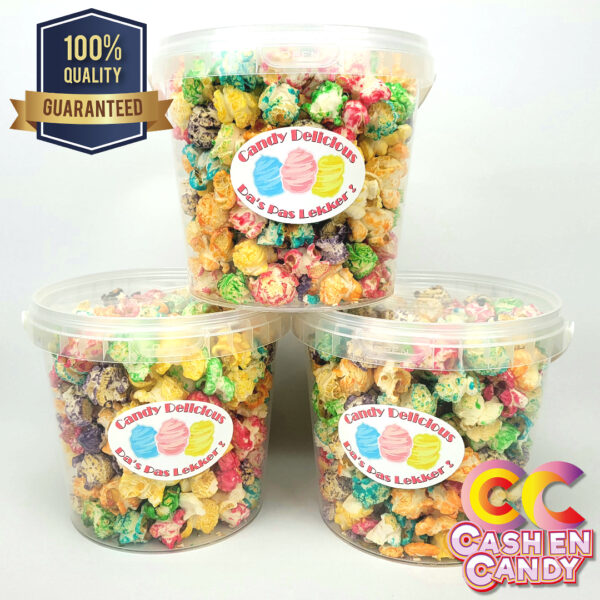Popcorn Regenboog Cash en Candy 8720256361107