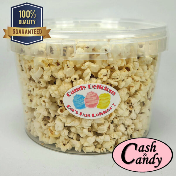Popcorn Zout 3 Liter Cash en Candy 8720256361497