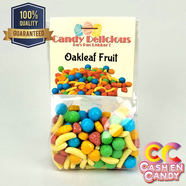 Oakleaf Fruit 100gr Cash en Candy