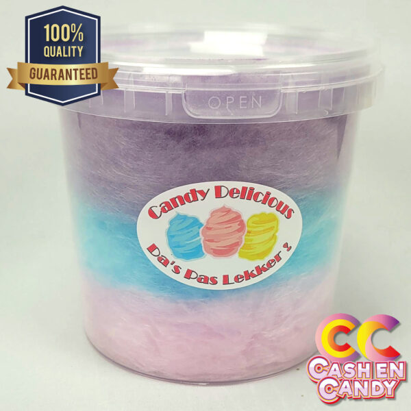 Tricolore Licht Roze Blauw Paars 1 liter Detail Cash en Candy