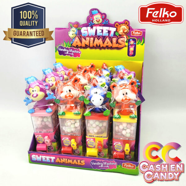 Sweet Animals Display Cash en Candy