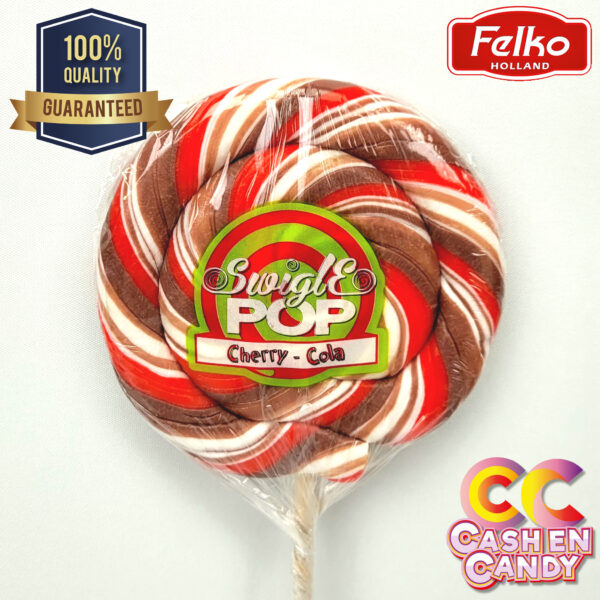 Swigle Pop Cherry Cola Cash en Candy