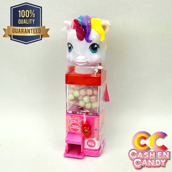 Unicorn Snoepautomaat Cash en Candy