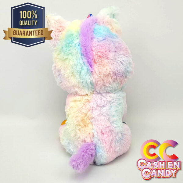 Unicorn Pastel Regenboog Pootjes 22cm Cash en Candy