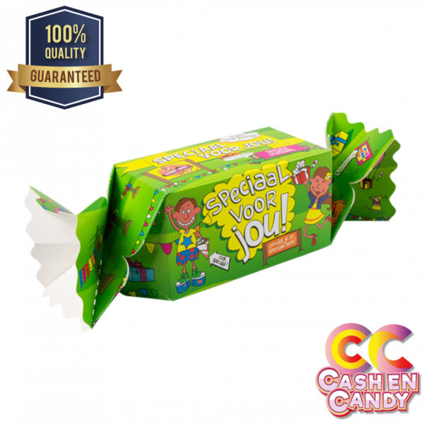 Snoepverpakking Speciaal voor Jou Cash en Candy