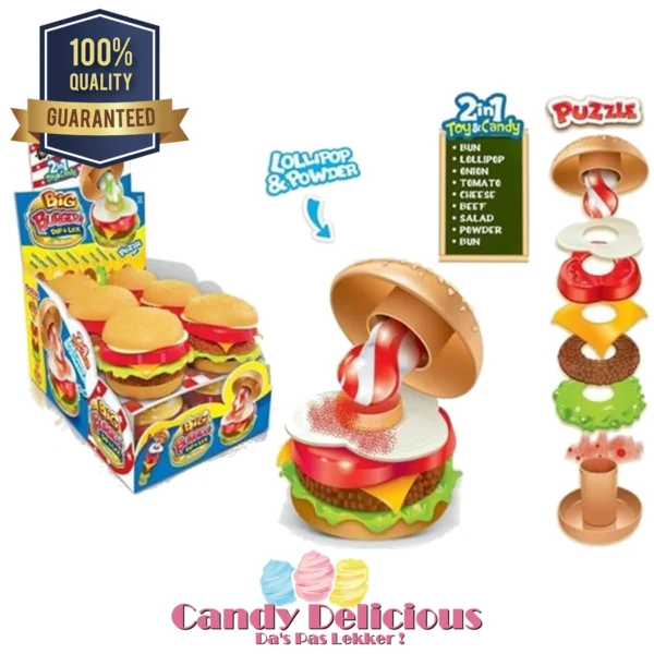 Burger Dipper Funny Candy