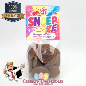 Salmiak Duiten 100gr Snoepze